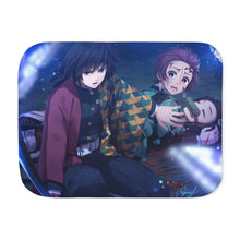 Load image into Gallery viewer, Demon Slayer: Kimetsu no Yaiba Sherpa Blanket
