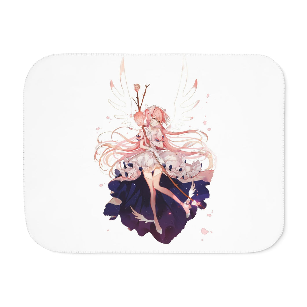 Puella Magi Madoka Magica Madoka Kaname Sherpa Blanket