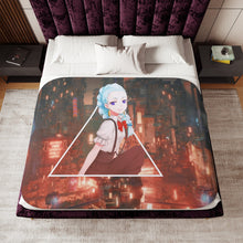 Load image into Gallery viewer, Anime Death Parade Sherpa Blanket
