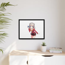 Load image into Gallery viewer, Nao Tomori With her camera Canvas Framed Art Print
