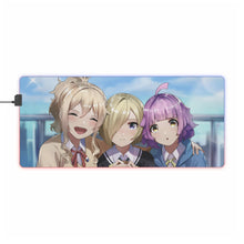 Load image into Gallery viewer, Mia Taylor, Ai Miyashita &amp; Rina Tennoji RGB LED Mouse Pad (Desk Mat)
