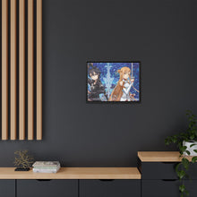 Load image into Gallery viewer, Anime Sword Art Online Canvas Framed Art Print
