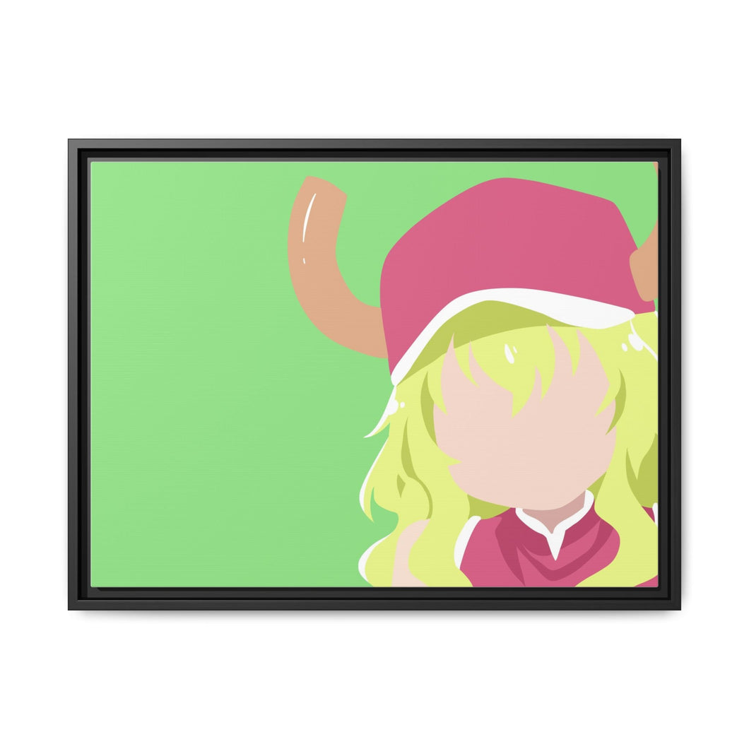 ‎Quetzalcoatl - Maid Dragon Minimalist V1 Canvas Framed Art Print