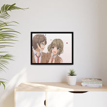 Load image into Gallery viewer, Rascal Does Not Dream of Bunny Girl Senpai Canvas Framed Art Print
