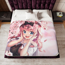 Load image into Gallery viewer, Chika Fujiwara Sherpa Blanket
