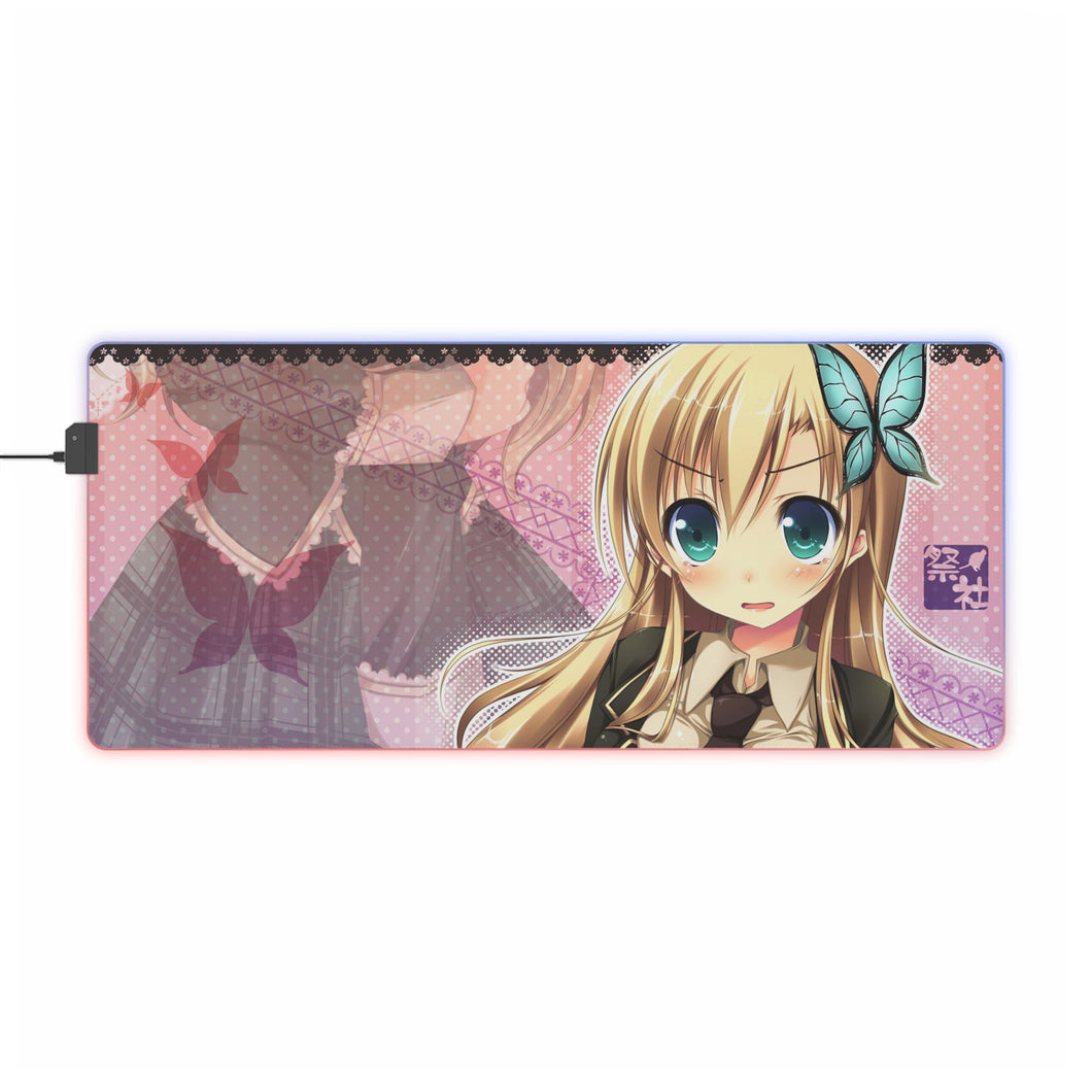 Boku Wa Tomodachi Ga Sukunai Sena Kashiwazaki RGB LED Mouse Pad (Desk Mat)