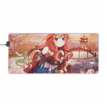 Load image into Gallery viewer, The Quintessential Quintuplets Itsuki Nakano RGB LED Mouse Pad (Desk Mat)
