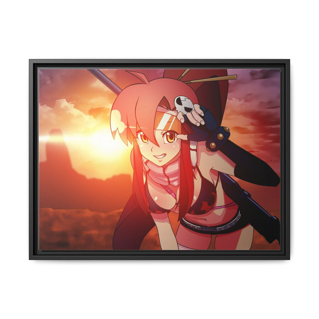 Anime Tengen Toppa Gurren Lagann Canvas Framed Art Print