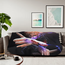 Load image into Gallery viewer, Anime Jujutsu Kaisen Sherpa Blanket
