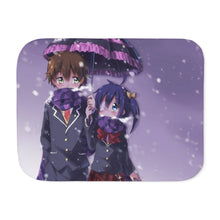 Load image into Gallery viewer, Yuuta and Rikka Sherpa Blanket
