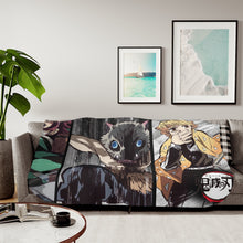 Load image into Gallery viewer, Demon Slayer: Kimetsu no Yaiba Sherpa Blanket

