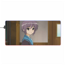 Load image into Gallery viewer, The Melancholy Of Haruhi Suzumiya RGB LED Mouse Pad (Desk Mat)
