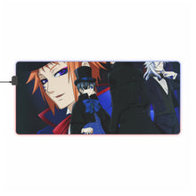 Load image into Gallery viewer, Black Butler RGB LED Mouse Pad (Desk Mat)
