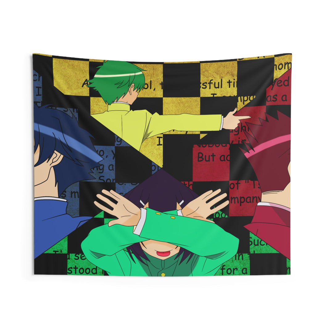 Baka and Test Indoor Wall Tapestry