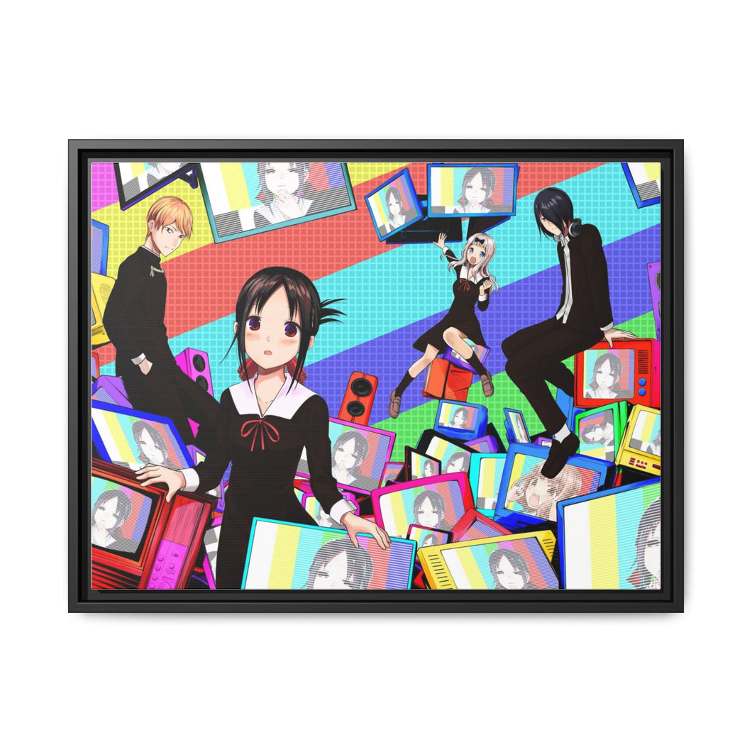 Anime Kaguya-sama: Love is War Canvas Framed Art Print