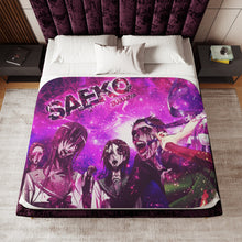 Load image into Gallery viewer, Highschool Of The Dead Sherpa Blanket

