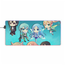 Load image into Gallery viewer, Sword Art Online II RGB LED Mouse Pad (Desk Mat)
