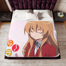 Load image into Gallery viewer, Toradora! Sherpa Blanket
