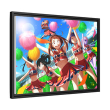 Load image into Gallery viewer, My Hero Academia Tsuyu Asui Canvas Framed Art Print
