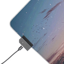 Load image into Gallery viewer, Anime Sunset RGB LED Mouse Pad (Desk Mat)

