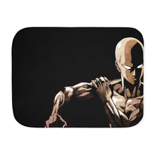 Load image into Gallery viewer, Anime One-Punch Man Sherpa Blanket
