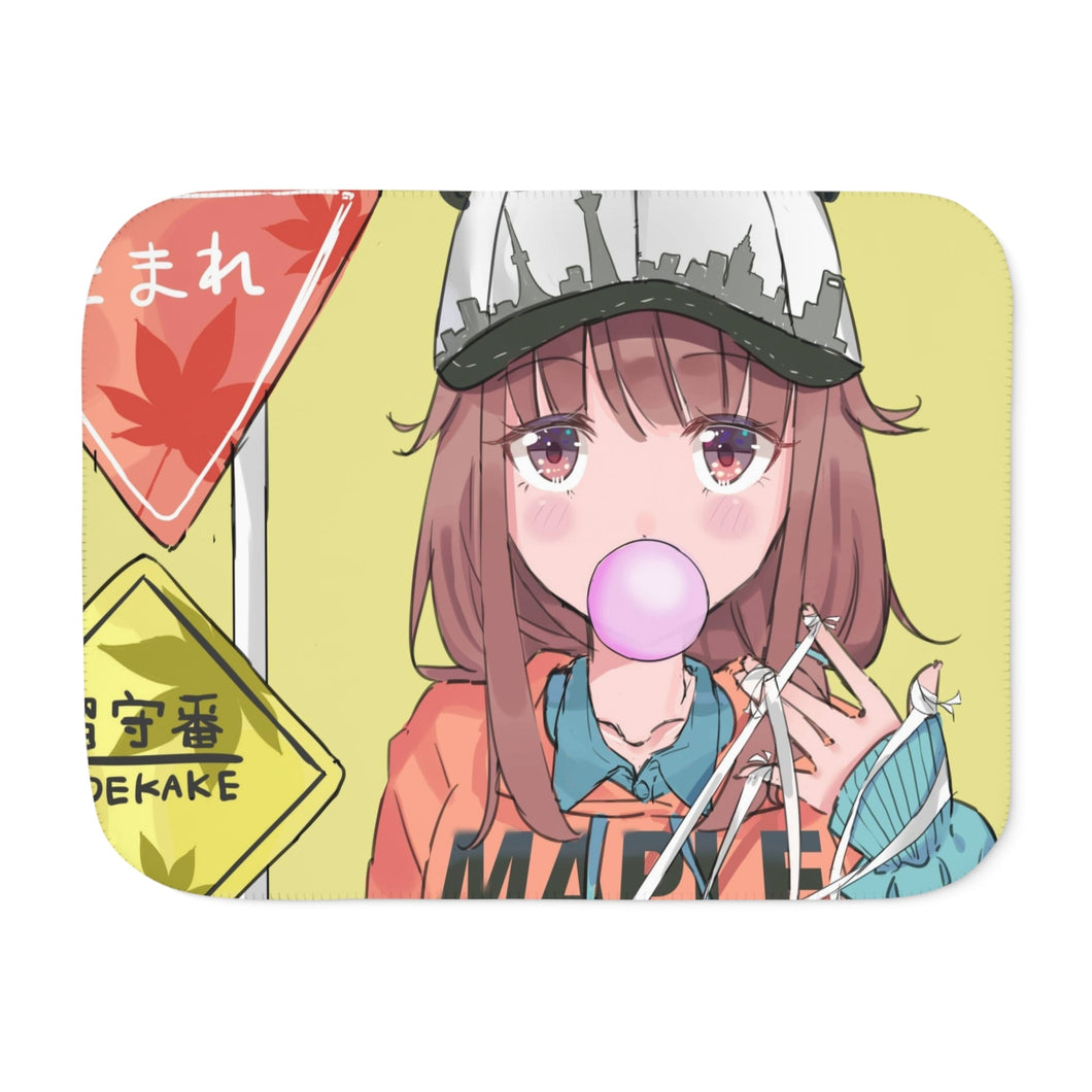 Rascal Does Not Dream Of Bunny Girl Senpai Sherpa Blanket