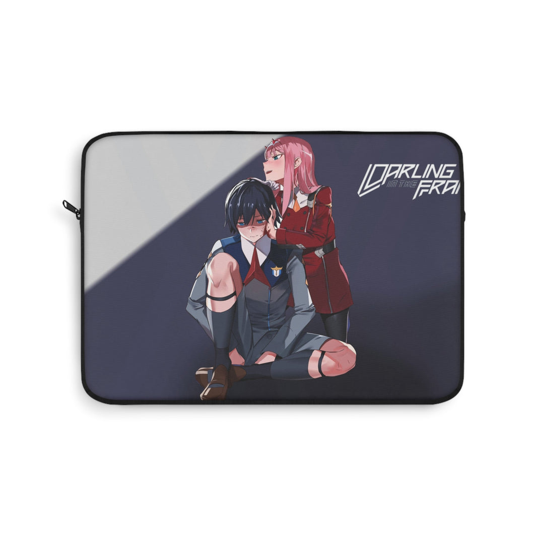 Zero Two and Hiro Laptop Sleeve