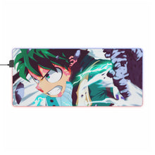 Load image into Gallery viewer, My Hero Academia Izuku Midoriya RGB LED Mouse Pad (Desk Mat)
