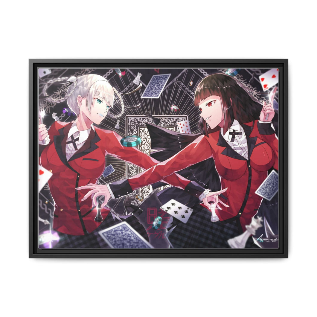 Anime Kakegurui Canvas Framed Art Print