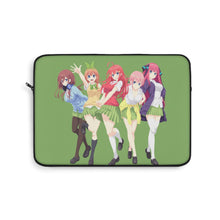 Load image into Gallery viewer, The Quintessential Quintuplets Miku Nakano, Itsuki Nakano, Nino Nakano, Yotsuba Nakano, Ichika Nakano Laptop Sleeve
