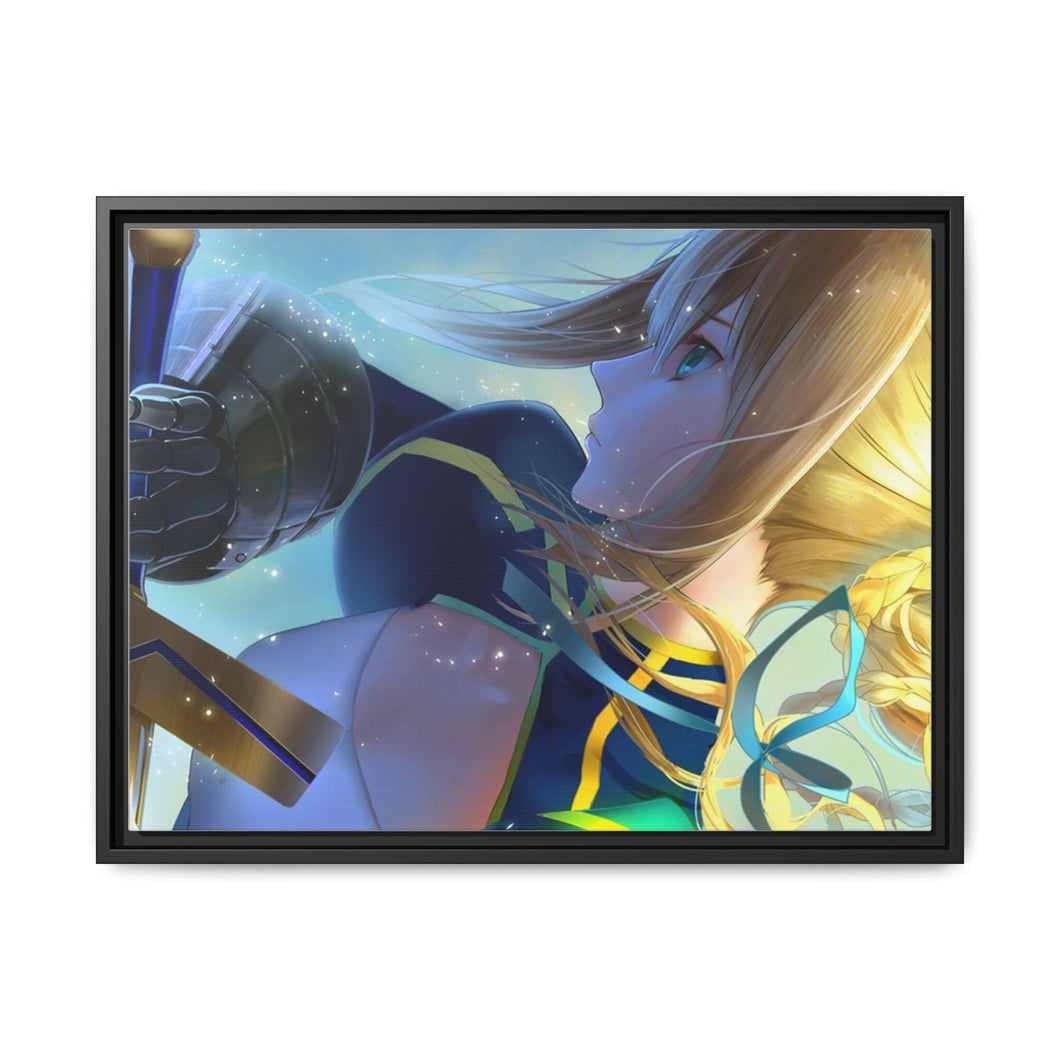 Fate/Stay Night Canvas Framed Art Print