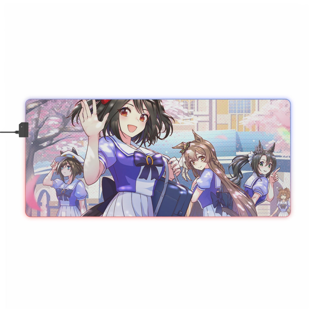 Uma Musume: Pretty Derby RGB LED Mouse Pad (Desk Mat)