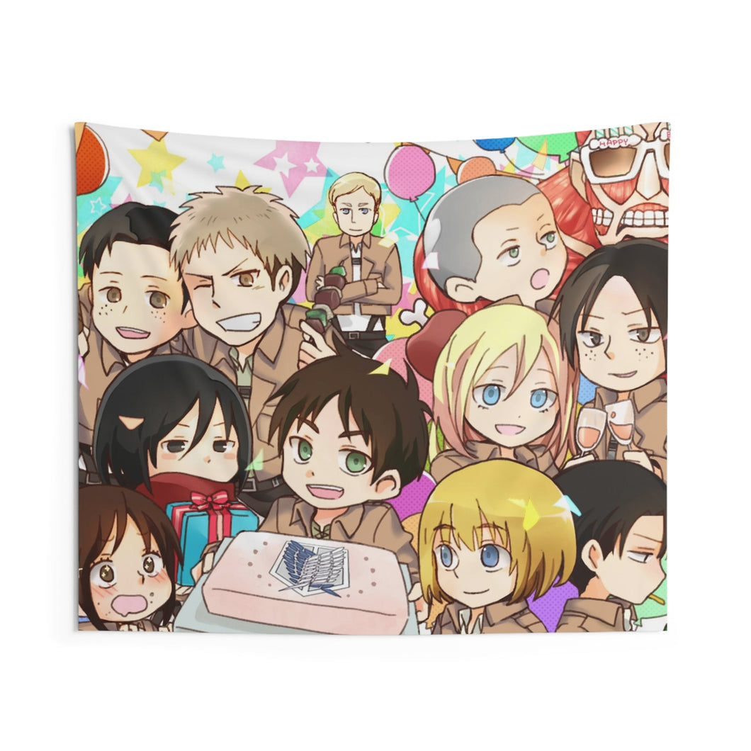 Anime Attack On Titan Indoor Wall Tapestry