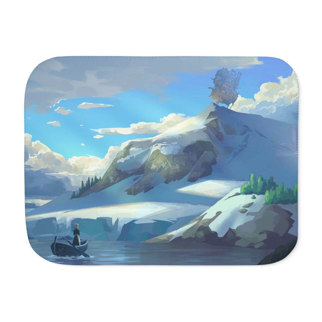 Anime Howl's Moving Castle Sherpa Blanket