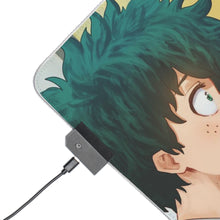 Load image into Gallery viewer, My Hero Academia Izuku Midoriya RGB LED Mouse Pad (Desk Mat)
