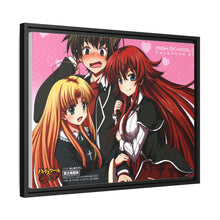 Load image into Gallery viewer, High School DxD Rias Gremory, Issei Hyoudou, Asia Argento Canvas Framed Art Print
