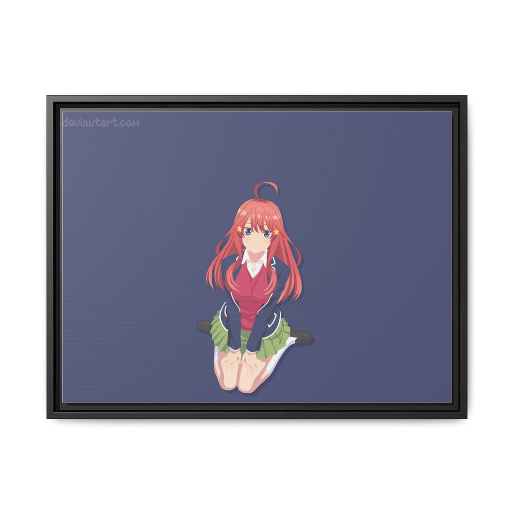 The Quintessential Quintuplets Itsuki Nakano Canvas Framed Art Print