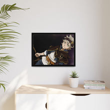 Load image into Gallery viewer, Black Clover Asta Canvas Framed Art Print
