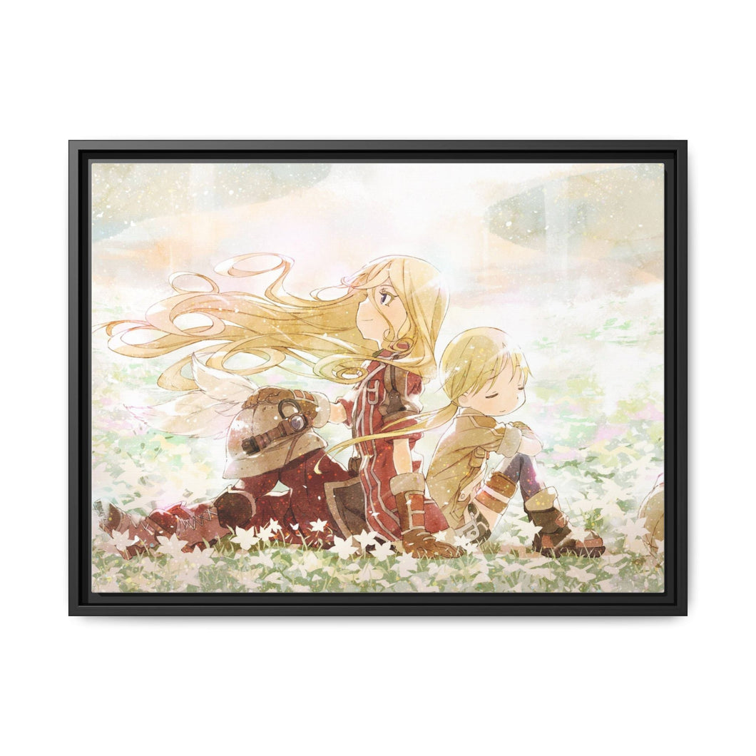 Anime Made In A Canvas Framed Art Print