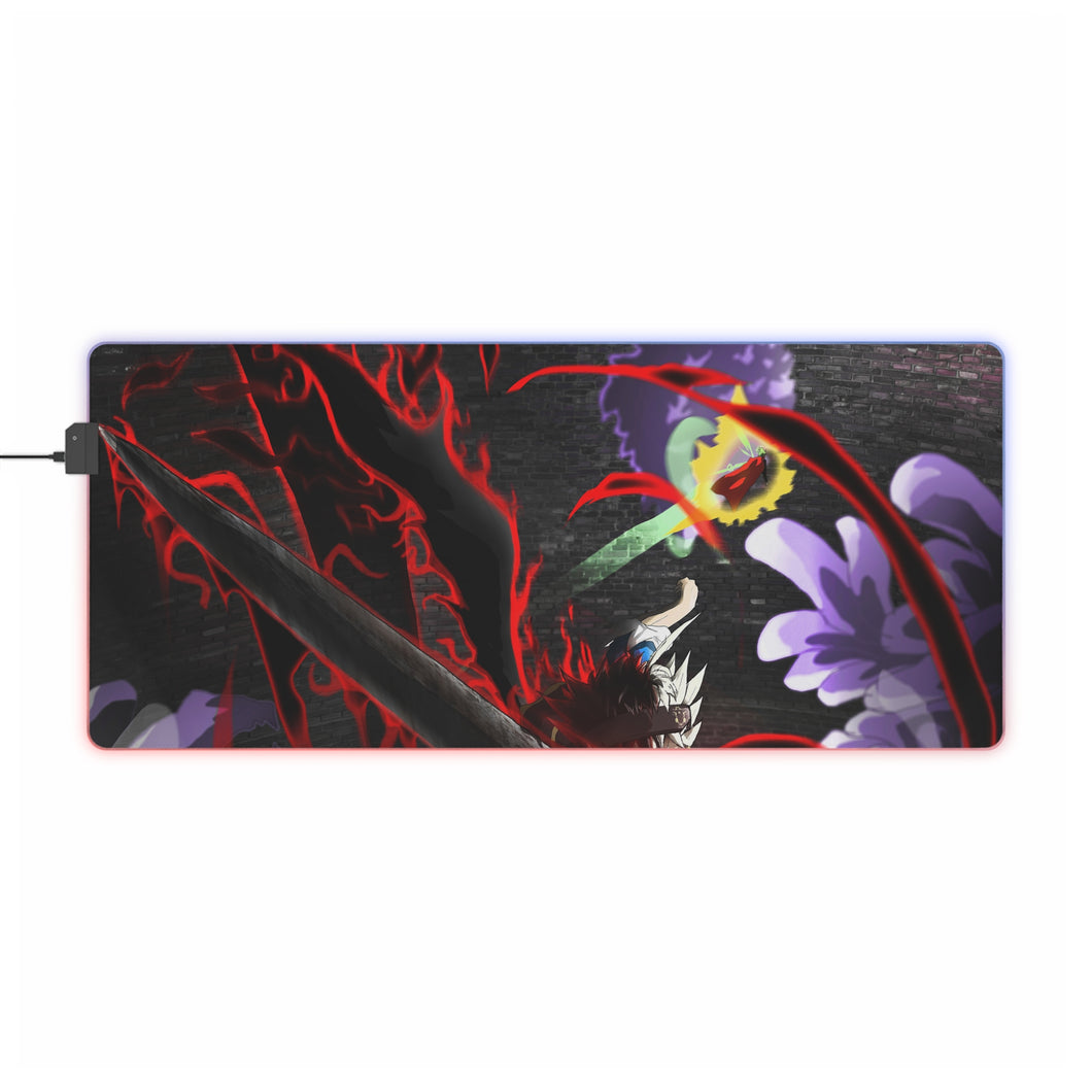 Anime Black Clover RGB LED Mouse Pad (Desk Mat)