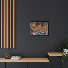 Load image into Gallery viewer, Anime Spirited Away Canvas Framed Art Print
