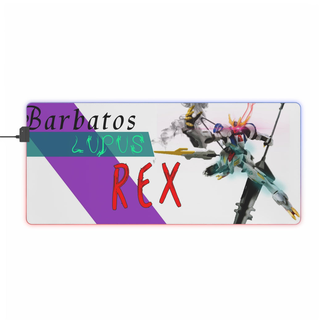 Barbatos Lupus REX RGB LED Mouse Pad (Desk Mat)