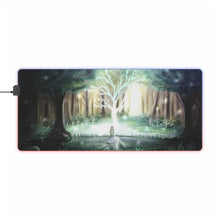 Load image into Gallery viewer, Anime Forest RGB LED Mouse Pad (Desk Mat)
