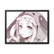 Kakegurui Runa Yomozuki Canvas Framed Art Print