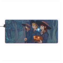 Load image into Gallery viewer, Little Witch Academia Atsuko Kagari, Sucy Manbavaran, Computer Keyboard Pad, Lotte Yanson RGB LED Mouse Pad (Desk Mat)
