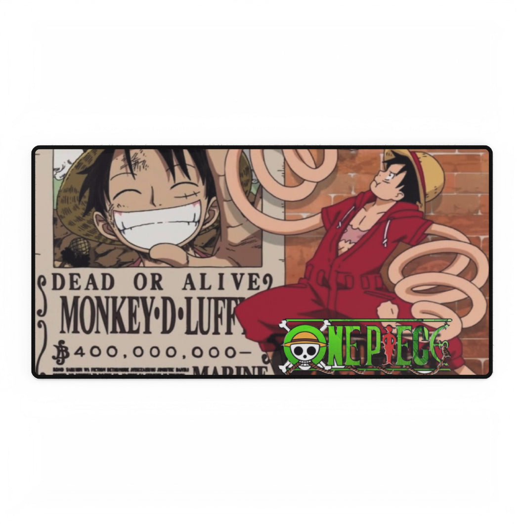 Captain Monkey D. Luffy by WB KHOSKI Mouse Pad (Desk Mat)