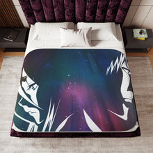 Load image into Gallery viewer, Bleach Ichigo Kurosaki, Rukia Kuchiki Sherpa Blanket
