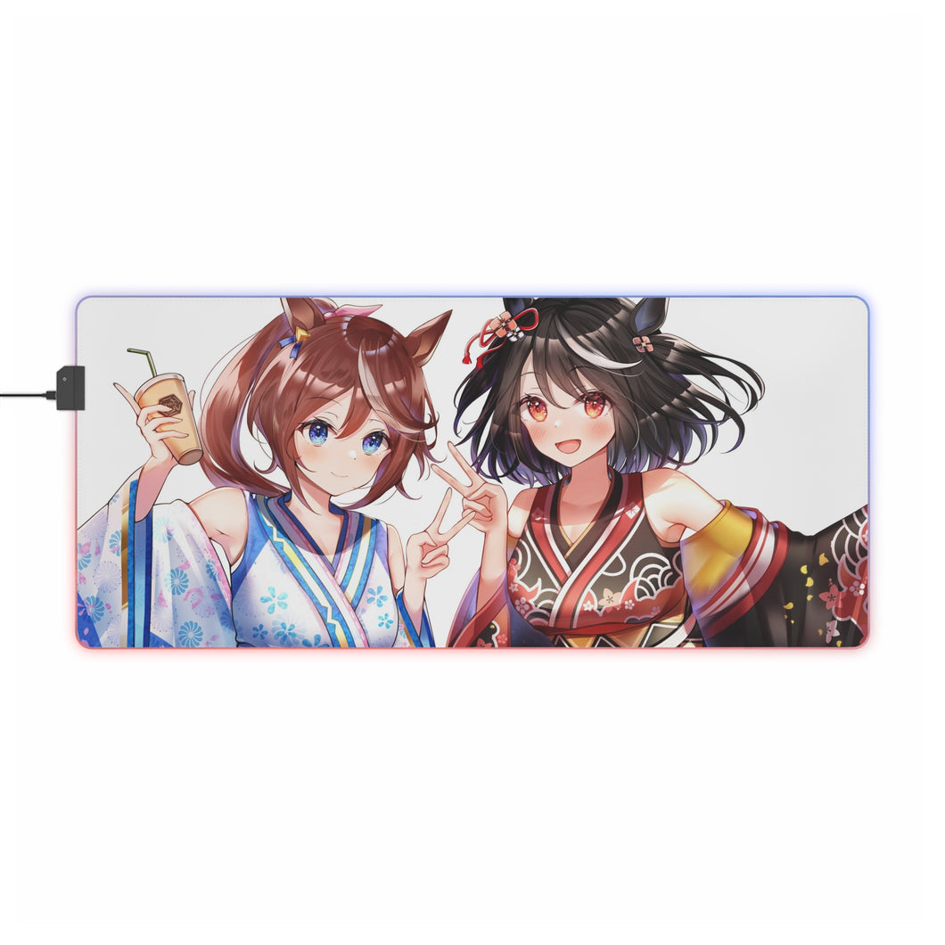 Uma Musume: Pretty Derby RGB LED Mouse Pad (Desk Mat)