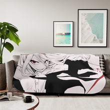 Load image into Gallery viewer, Anime Chainsaw Man Sherpa Blanket
