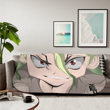 Load image into Gallery viewer, Anime Dr. Stone Sherpa Blanket
